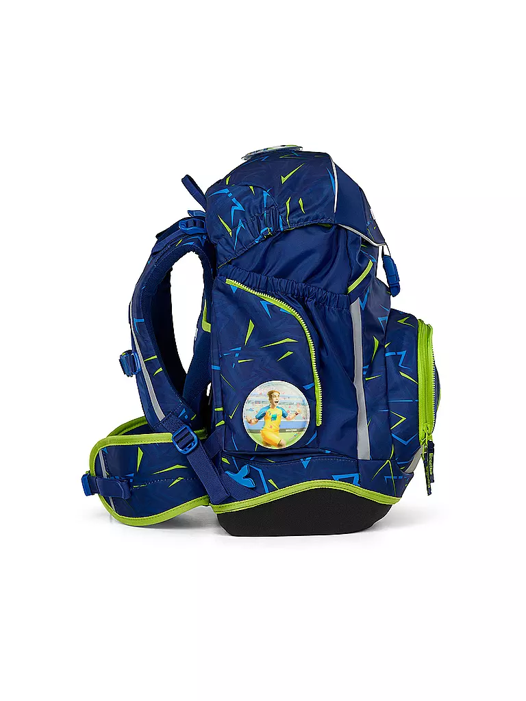 ERGOBAG | Schultasche Set 6tlg Pack Spitzenreitbär | Bleu foncé