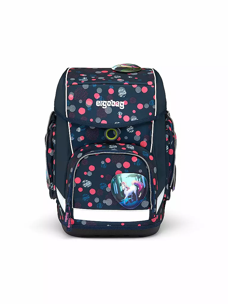 ERGOBAG | Schultaschen Set 5tlg Cubo - hantBärsiewelt | Noir