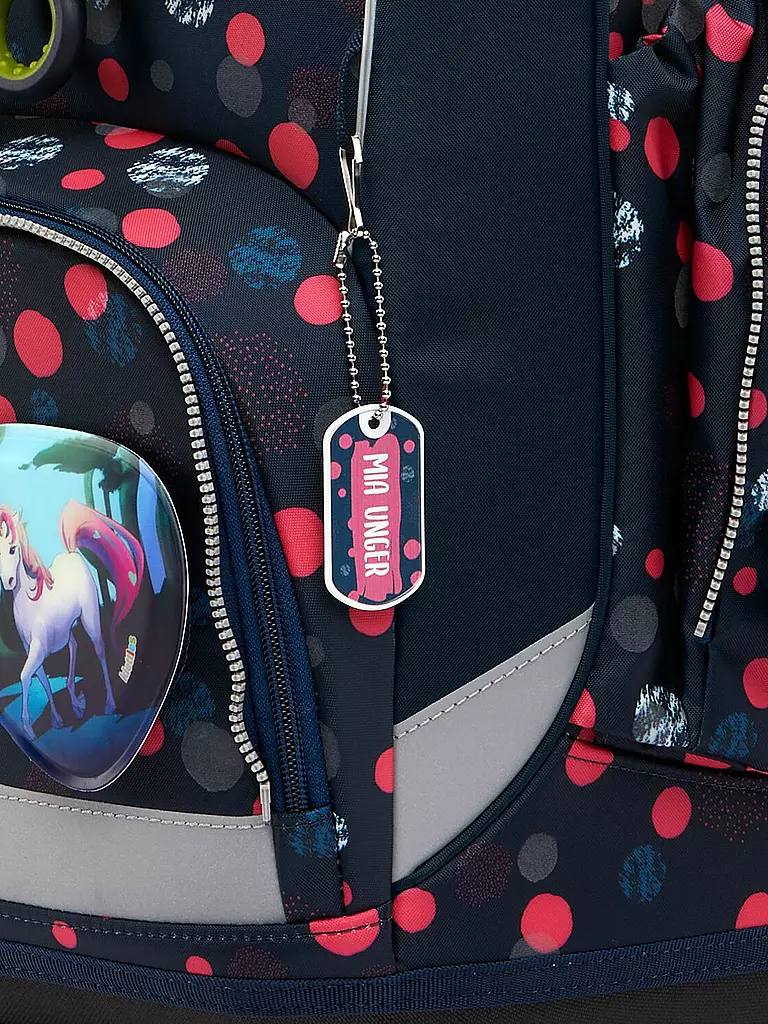 ERGOBAG | Schultaschen Set 5tlg Cubo - hantBärsiewelt | Noir