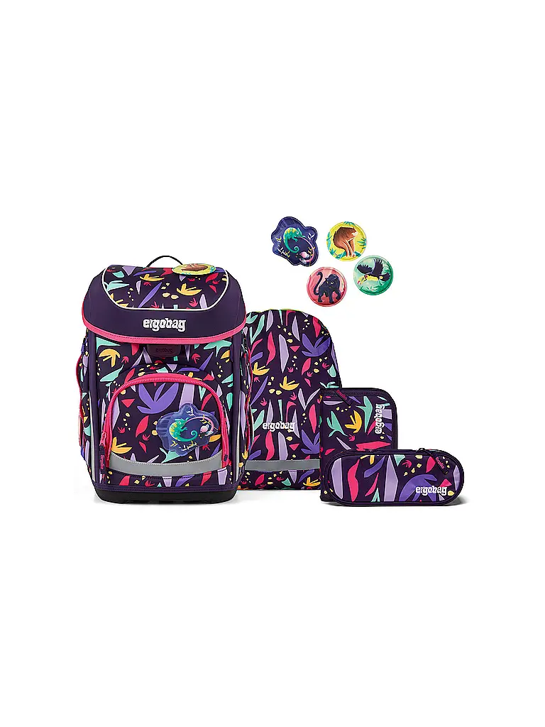 ERGOBAG | Schultaschen Set 5tlg CUBO AmBärzonas 2026 | Baie