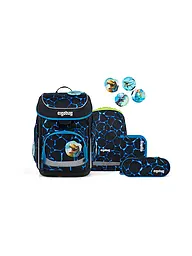 ERGOBAG | Schultaschen Set 5tlg CUBO Bärassic Garden  | Noir