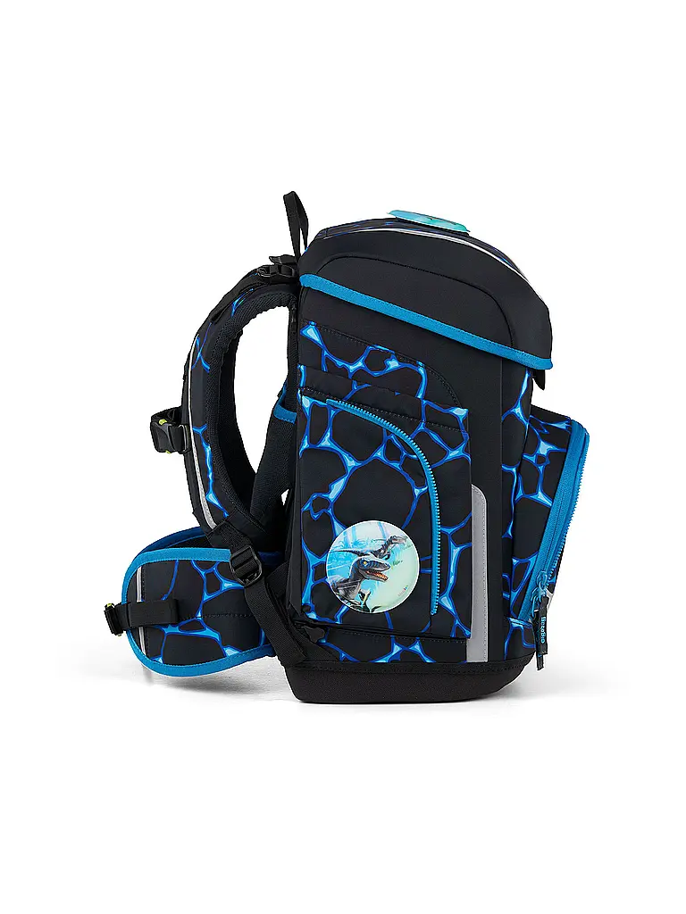 ERGOBAG | Schultaschen Set 5tlg CUBO Bärassic Garden  | Noir