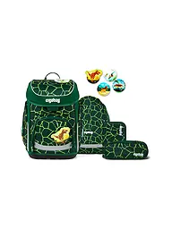 ERGOBAG | Schultaschen Set 5tlg CUBO Bärrex 2026 | Vert foncé