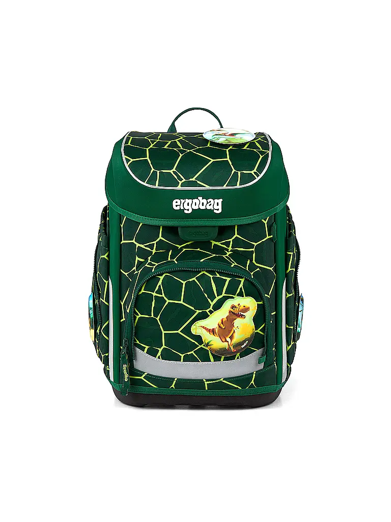 ERGOBAG | Schultaschen Set 5tlg CUBO Bärrex 2026 | Vert foncé