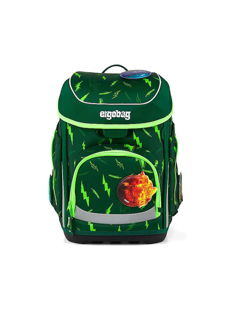 ERGOBAG | Schultaschen Set 5tlg CUBO Bärtastisch 2026 | Vert foncé