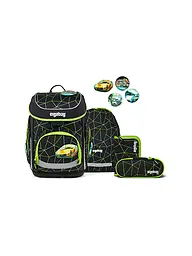 ERGOBAG | Schultaschen Set 5tlg CUBO CyBär Race 2026 | Noir