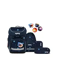 ERGOBAG | Schultaschen Set 5tlg CUBO KoBärnikus 2026 | Noir