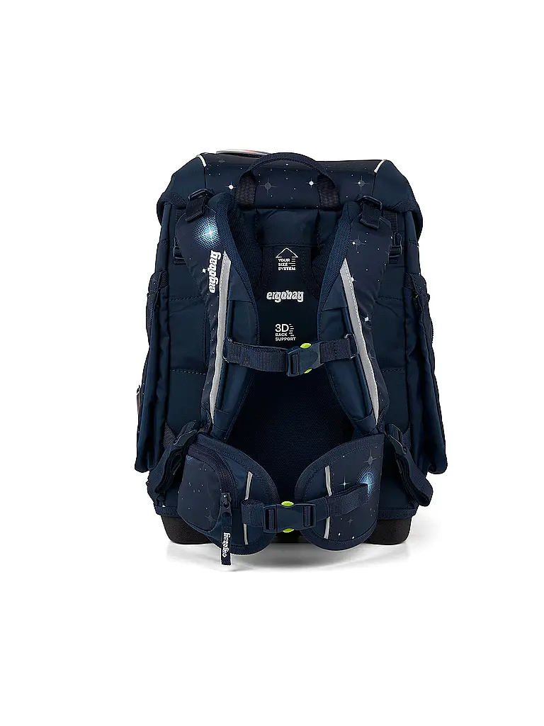 ERGOBAG | Schultaschen Set 5tlg CUBO KoBärnikus 2026 | Noir