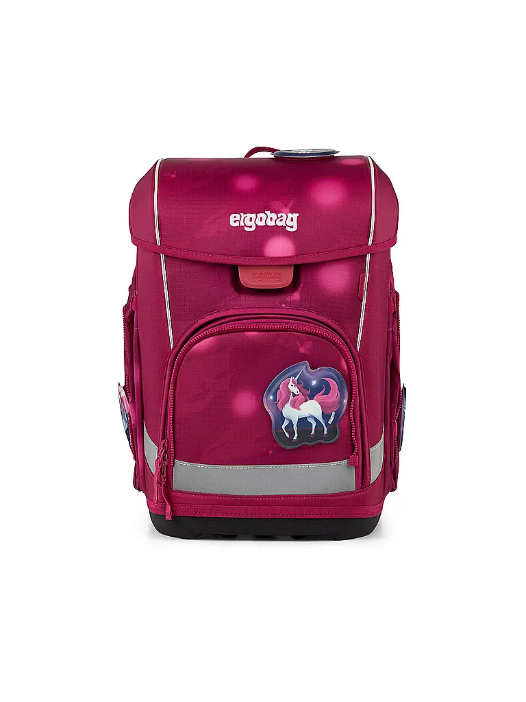ERGOBAG | Schultaschen Set 5tlg CUBO LIGHT MondzauBär | Rose vif