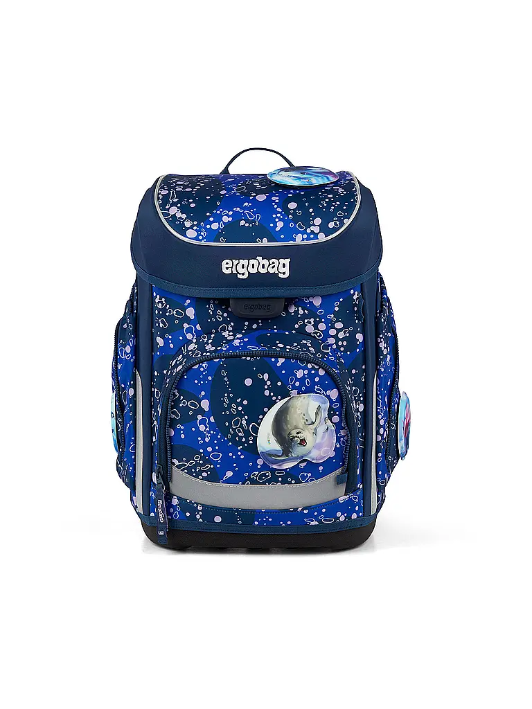 ERGOBAG | Schultaschen Set 5tlg CUBO OzeanBärwohner  | lila