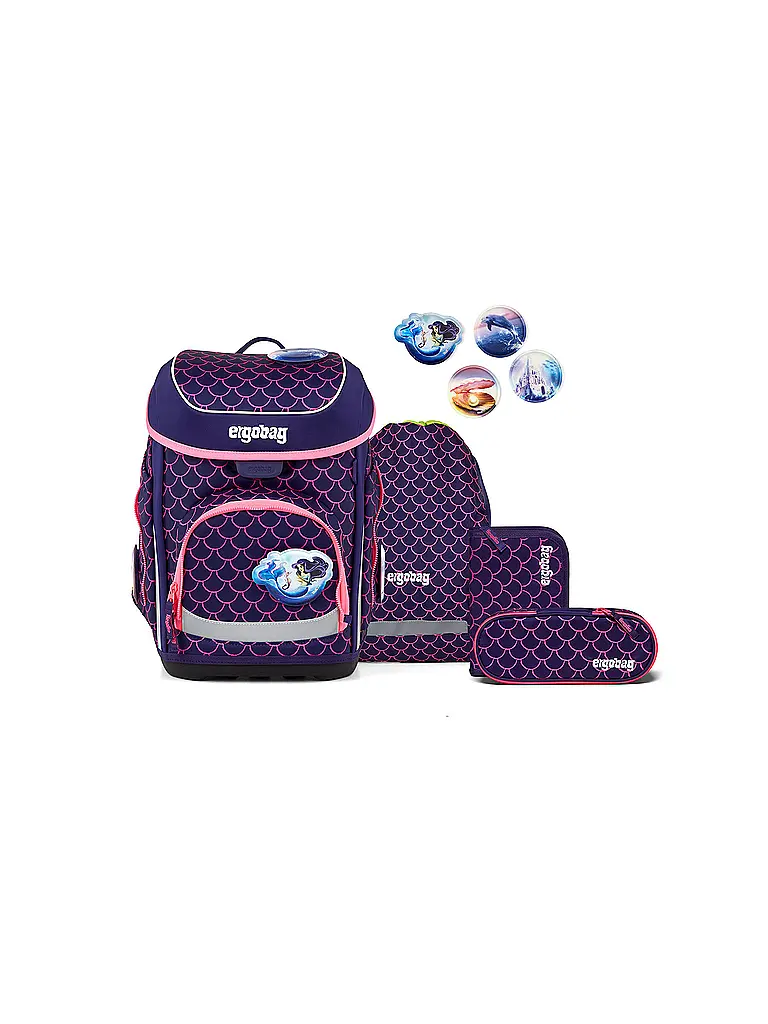 ERGOBAG | Schultaschen Set 5tlg CUBO PerlentauchBär 2026 | Baie