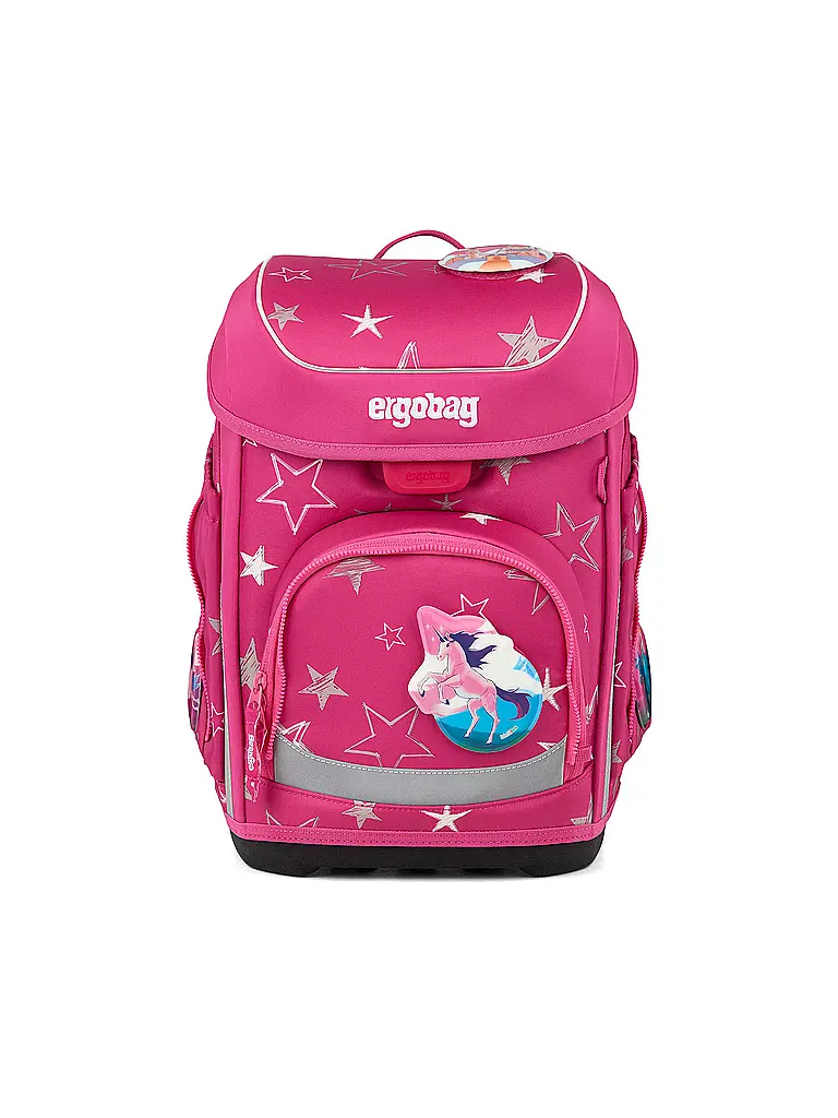 ERGOBAG | Schultaschen Set 5tlg CUBO SternzauBär 2026 | Rose vif