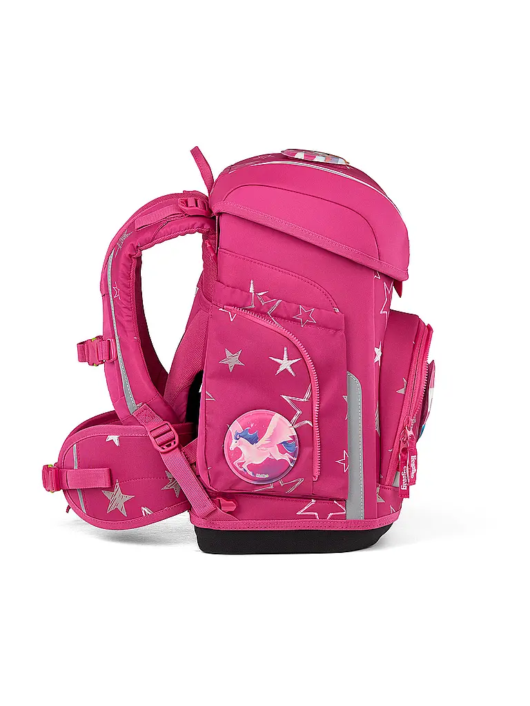 ERGOBAG | Schultaschen Set 5tlg CUBO SternzauBär 2026 | Rose vif
