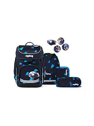 ERGOBAG | Schultaschen Set 5tlg CUBO VerfolgBärjagd 2026 | Noir