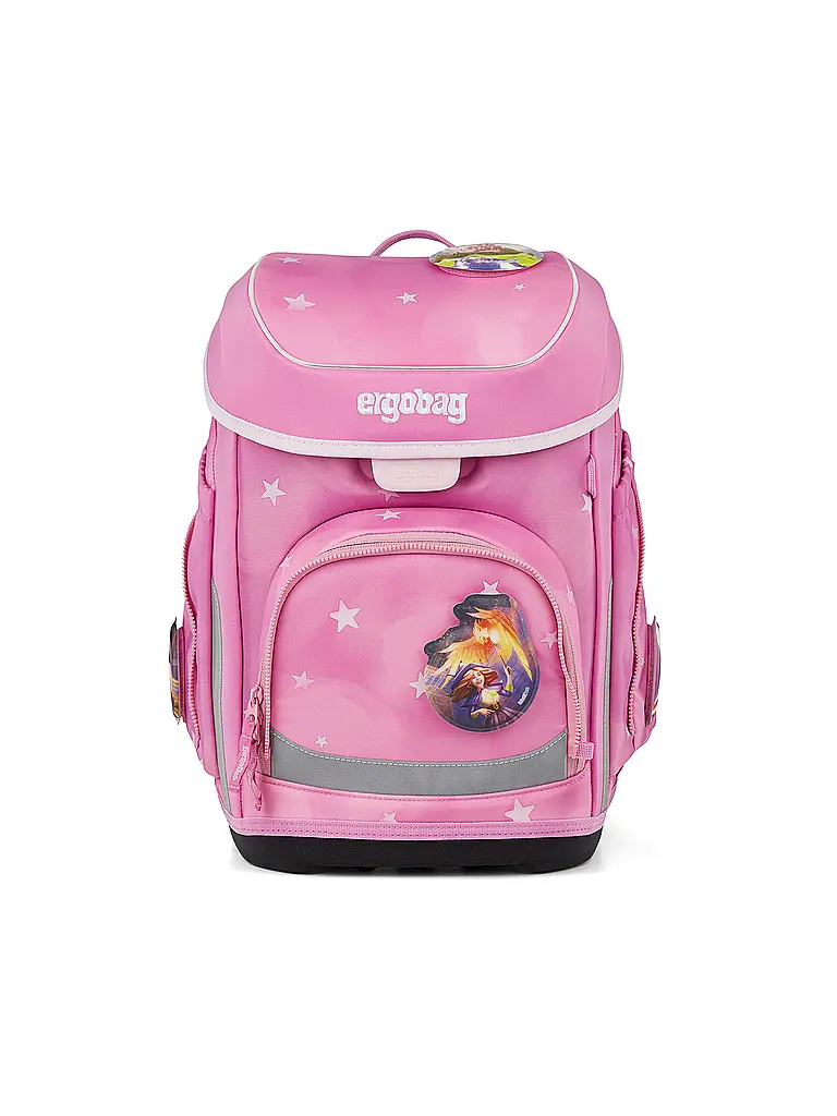 ERGOBAG | Schultaschen Set 5tlg CUBO WolkenzauBär 2026 | Rose