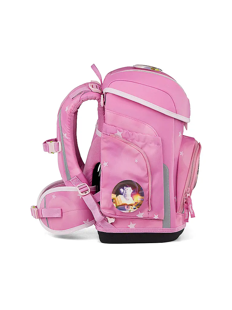 ERGOBAG | Schultaschen Set 5tlg CUBO WolkenzauBär 2026 | Rose