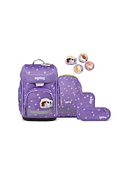 ERGOBAG | Schultaschen Set 5tlg CUBO | Lilas
