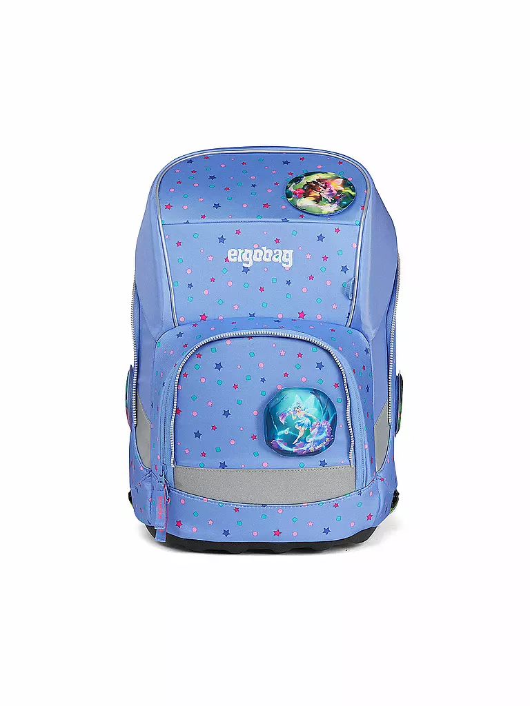 ERGOBAG | Schultaschen Set 5tlg Wide - Bärzaubernd | Bleu clair