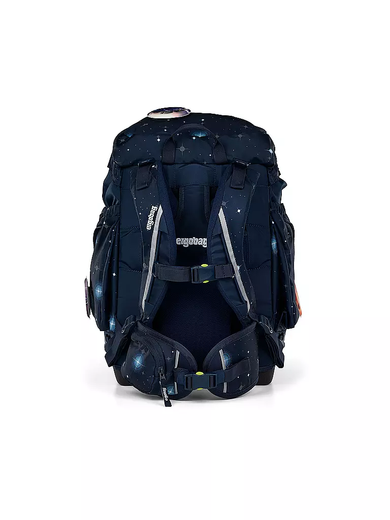ERGOBAG | Schultaschen Set 6tlg MAXI KoBärnikus | Bleu foncé