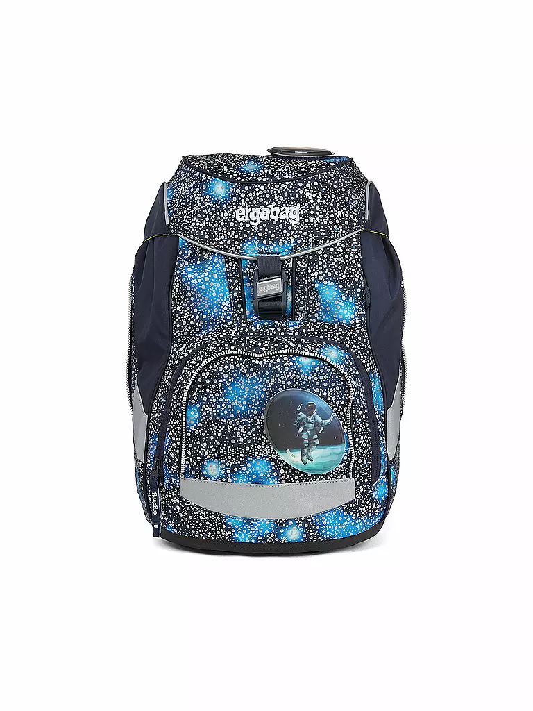 ERGOBAG | Schultaschen Set 6tlg. Pack - Bär Anhalter durch die Galaxie | Bleu foncé