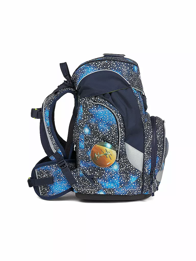 ERGOBAG | Schultaschen Set 6tlg. Pack - Bär Anhalter durch die Galaxie | Bleu foncé