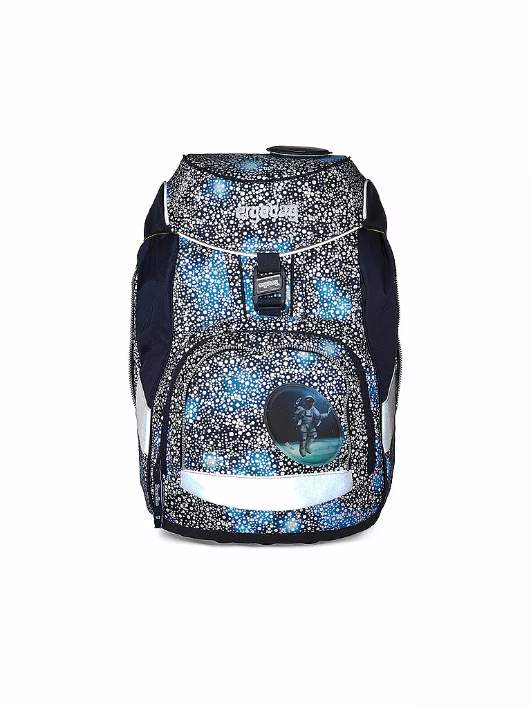 ERGOBAG | Schultaschen Set 6tlg. Pack - Bär Anhalter durch die Galaxie | Bleu foncé