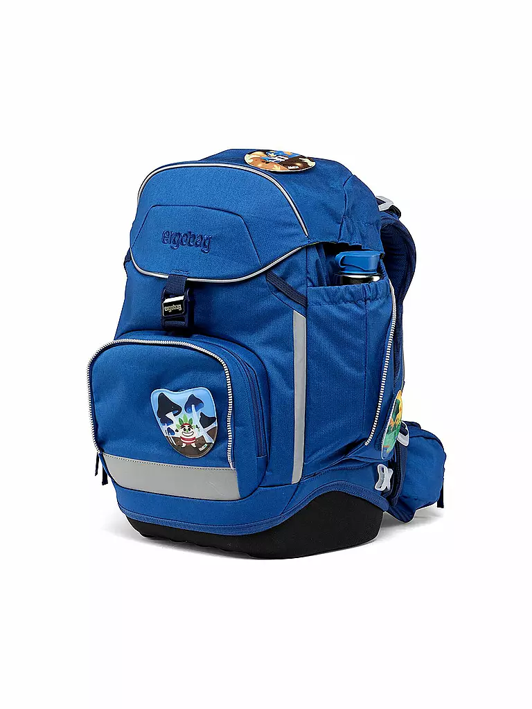 ERGOBAG | Schultaschen-Set 6-tlg. Pack - WaldmonstBär | Bleu