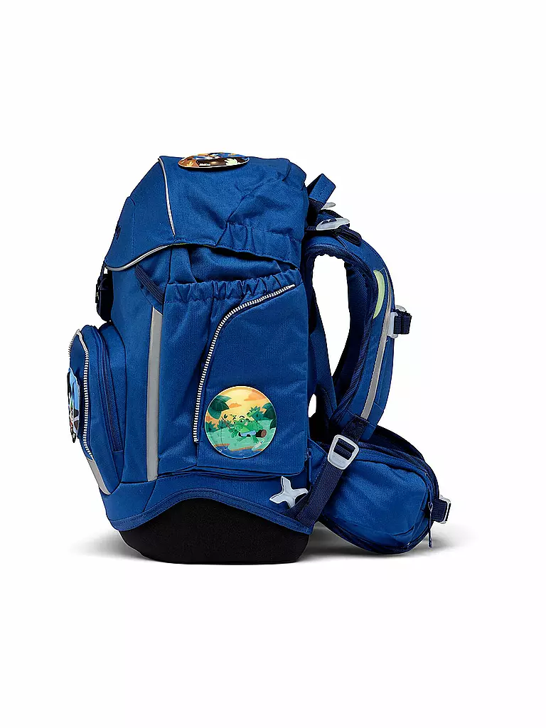 ERGOBAG | Schultaschen-Set 6-tlg. Pack - WaldmonstBär | Bleu