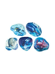 ERGOBAG | Set de 5 Kletties Contour Sous-marin | Multicolore