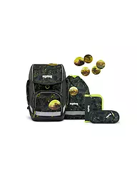 ERGOBAG | Set de cartables 5 pièces CUBO - AlerteIncendie | Vert foncé