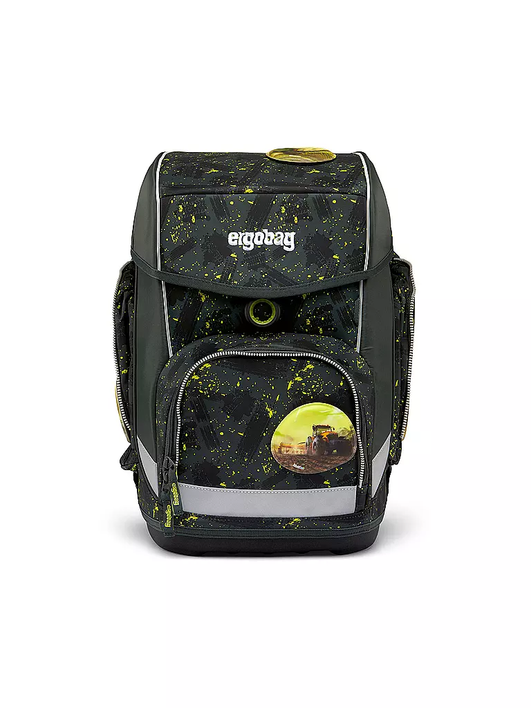 ERGOBAG | Set de cartable 5 pièces CUBO - MähdreschBär | dunkelgrün