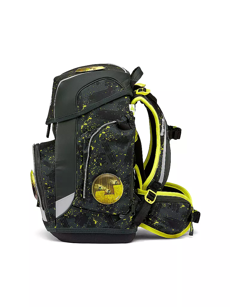 ERGOBAG | Set de cartable 5 pièces CUBO - MähdreschBär | dunkelgrün