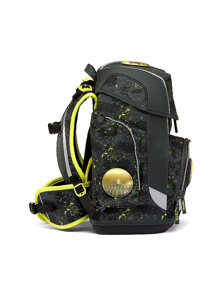 ERGOBAG | Set de cartable 5 pièces CUBO - MähdreschBär | dunkelgrün
