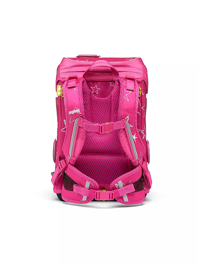ERGOBAG | Set de cartable 5 pièces Cubo Light - SternzauBär | Rose vif