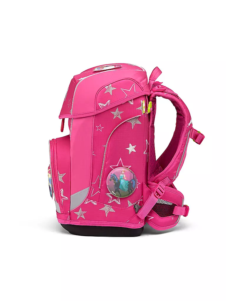 ERGOBAG | Set de cartable 5 pièces Cubo Light - SternzauBär | Rose vif