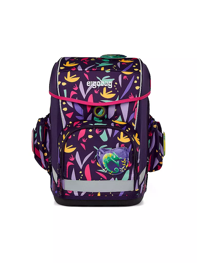 ERGOBAG | Set de cartable 5 pièces CUBO LIGHT AmBärzonas | Lilas