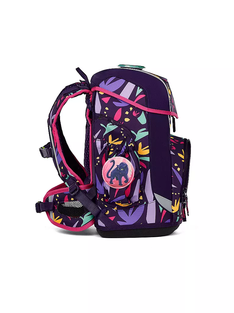 ERGOBAG | Set de cartable 5 pièces CUBO LIGHT AmBärzonas | Lilas