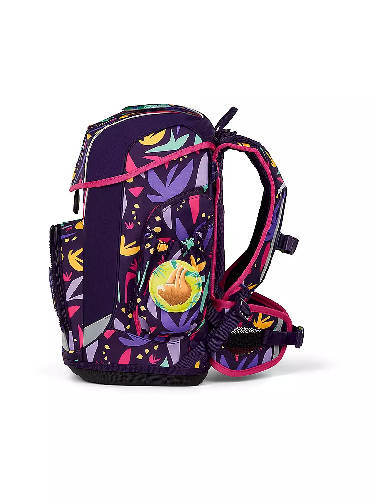 ERGOBAG | Set de cartable 5 pièces CUBO LIGHT AmBärzonas | Lilas