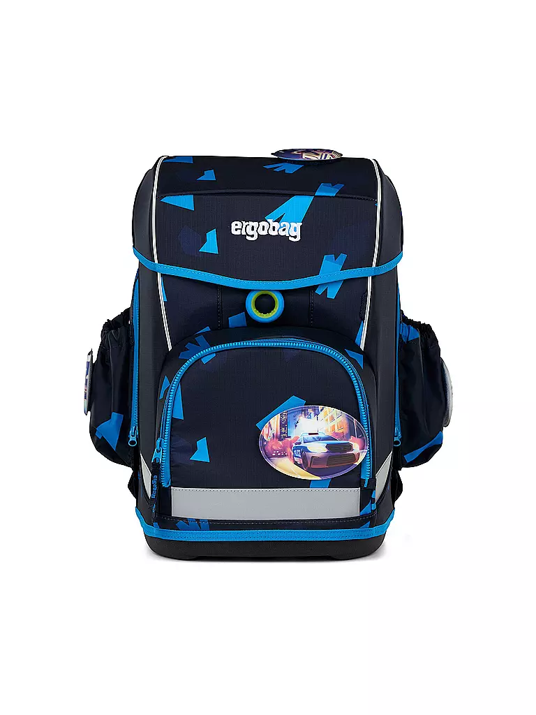 ERGOBAG | Set de cartable 5 pièces CUBO LIGHT VerfolgBäerjagd | Noir