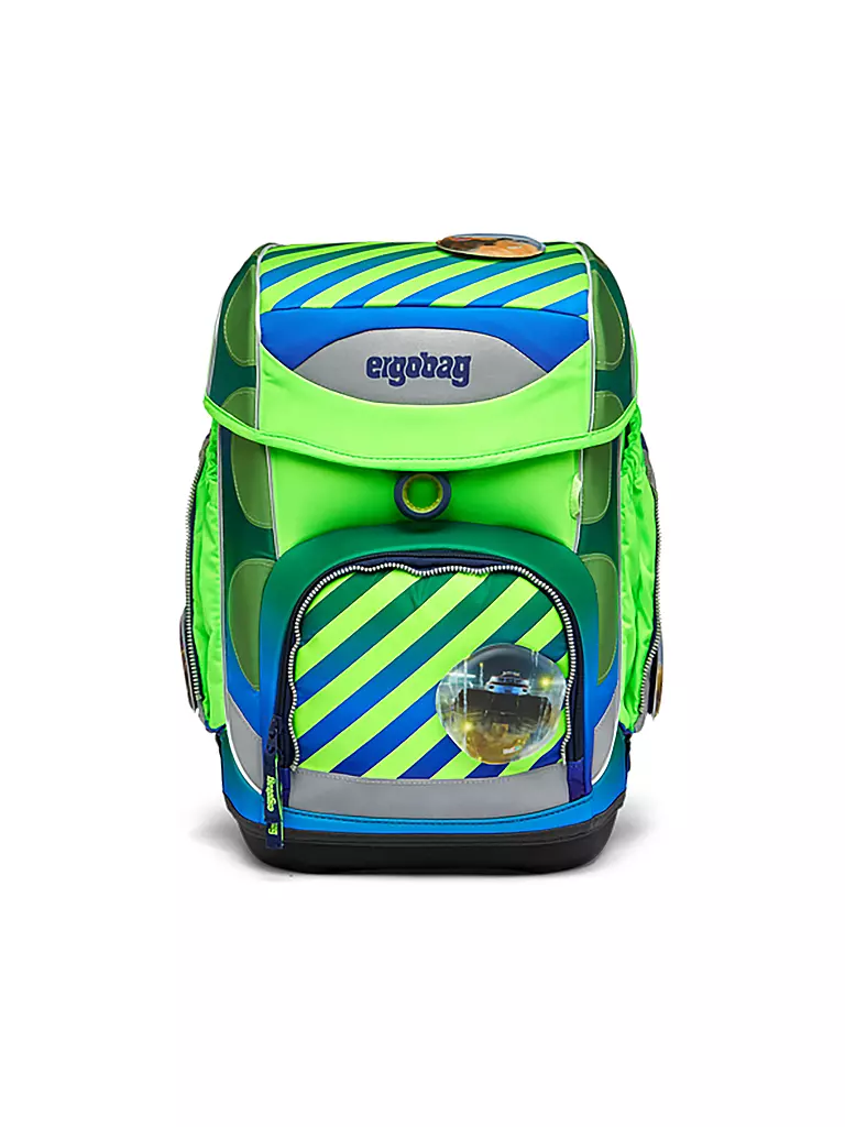 ERGOBAG | Set de cartable 5 pièces Cubo NeoTruckbär | Vert clair
