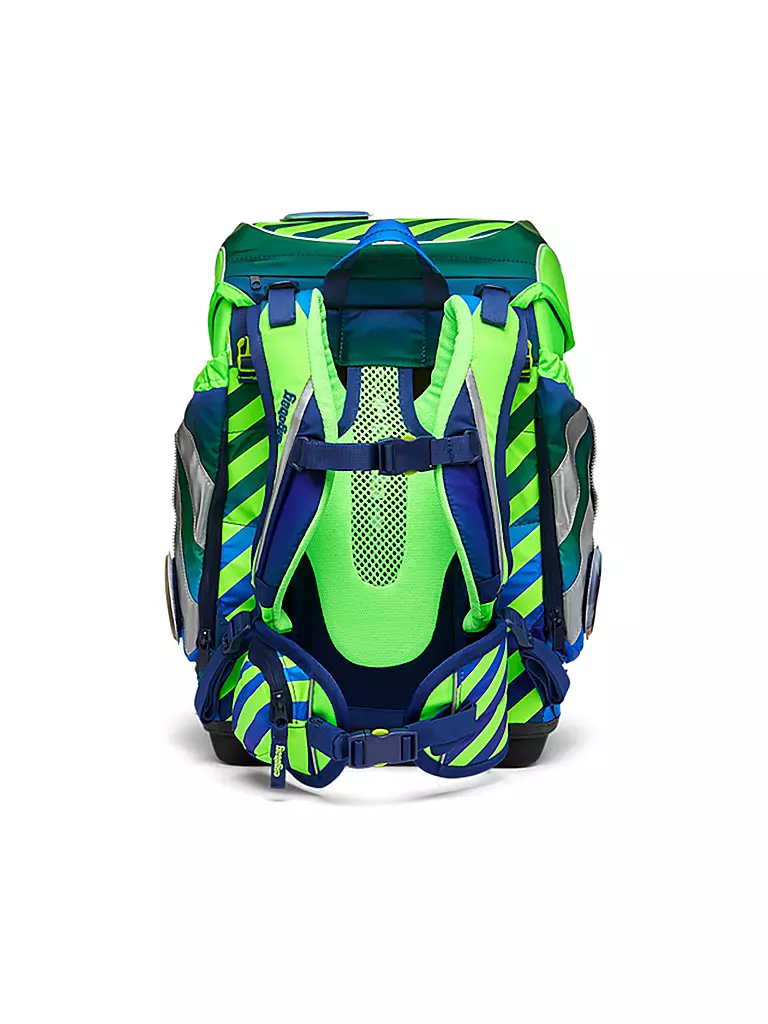 ERGOBAG | Set de cartable 5 pièces Cubo NeoTruckbär | Vert clair