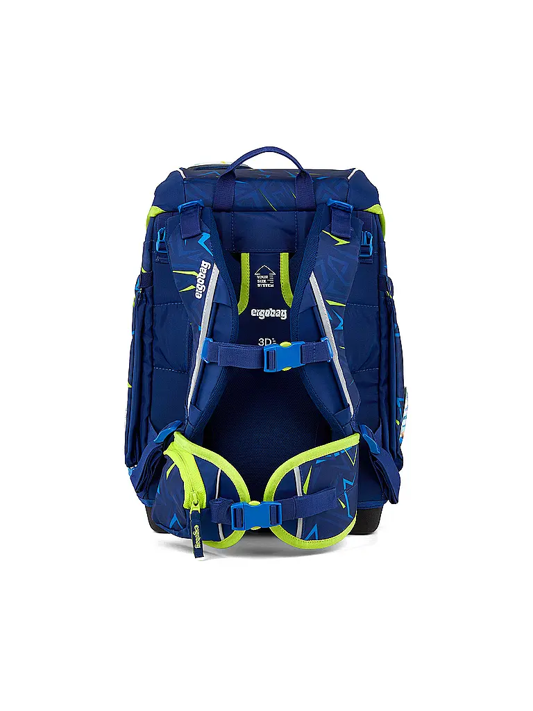 ERGOBAG | Set de cartable 5 pièces CUBO SpitzenreitBär 2026 | Bleu foncé