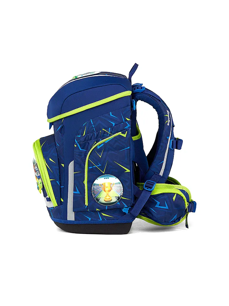 ERGOBAG | Set de cartable 5 pièces CUBO SpitzenreitBär 2026 | Bleu foncé