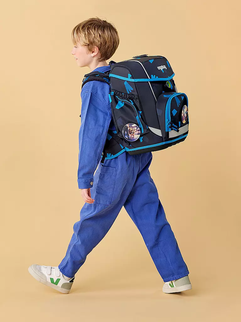 ERGOBAG | Set de cartable 5 pièces CUBO VerfolgBärjagd |