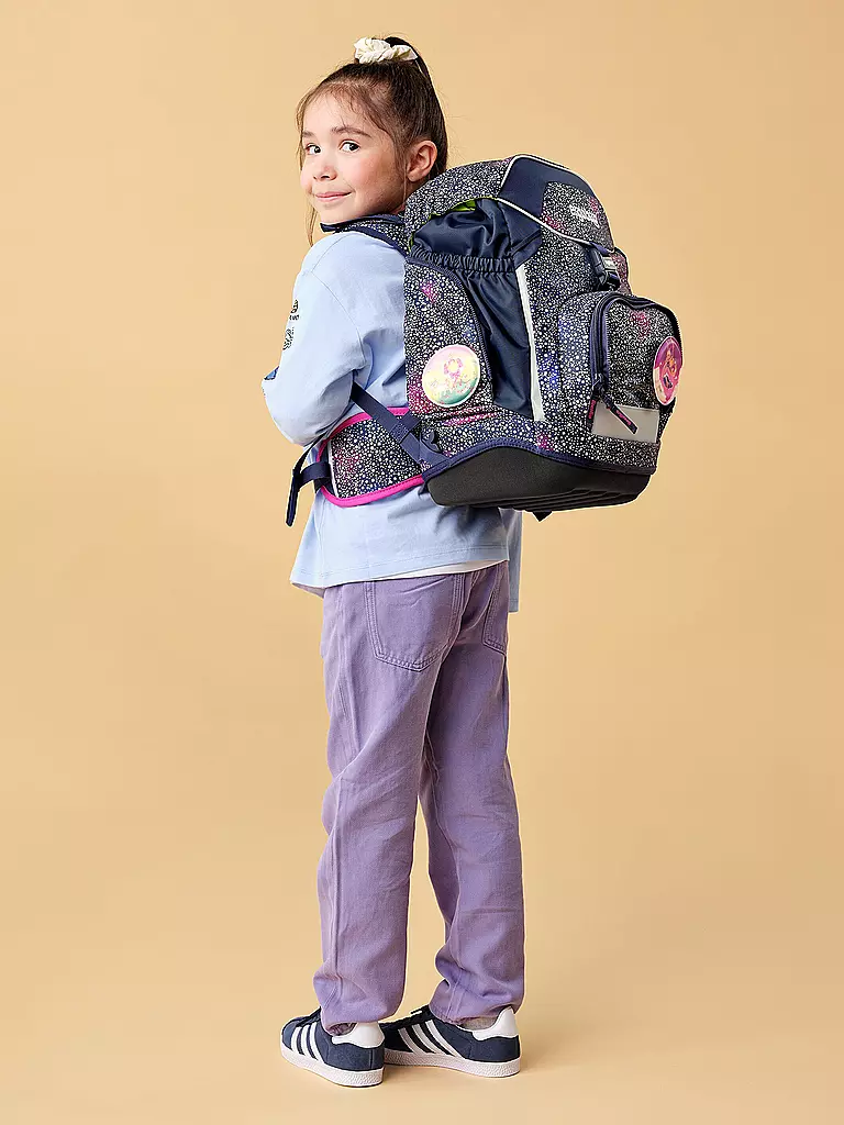 ERGOBAG | Set de cartable 6 pièces Bärlaxy | Bleu foncé