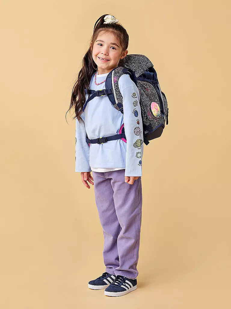 ERGOBAG | Set de cartable 6 pièces Bärlaxy | Bleu foncé