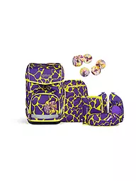 ERGOBAG | Set de cartable 6 pièces CUBO Light Lumi - SuBärkraft | Lilas