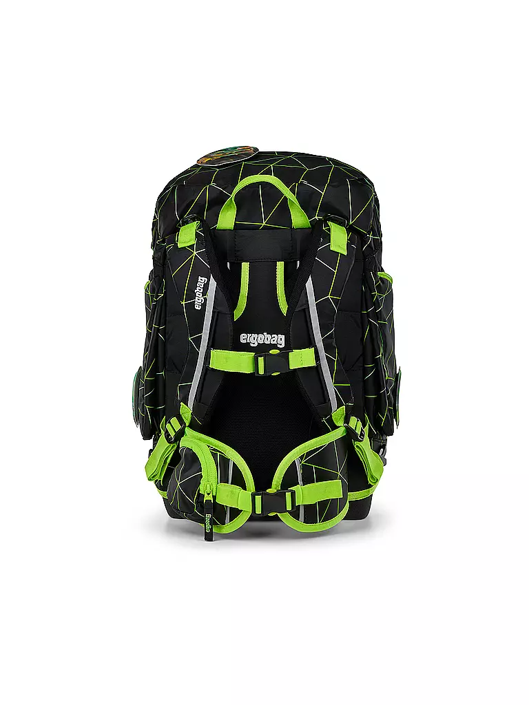 ERGOBAG | Set de cartable 6 pièces Cybär Race | Noir