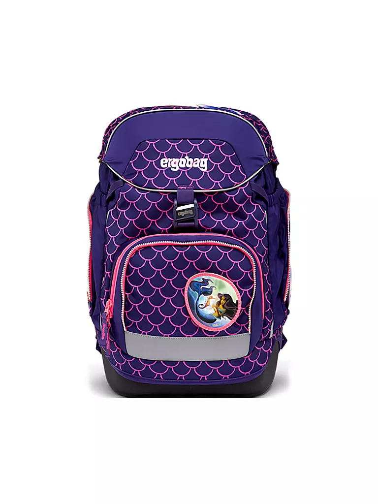 ERGOBAG | Set de cartable 6 pièces MAXI Lumi - PerlentauchBäre | lila