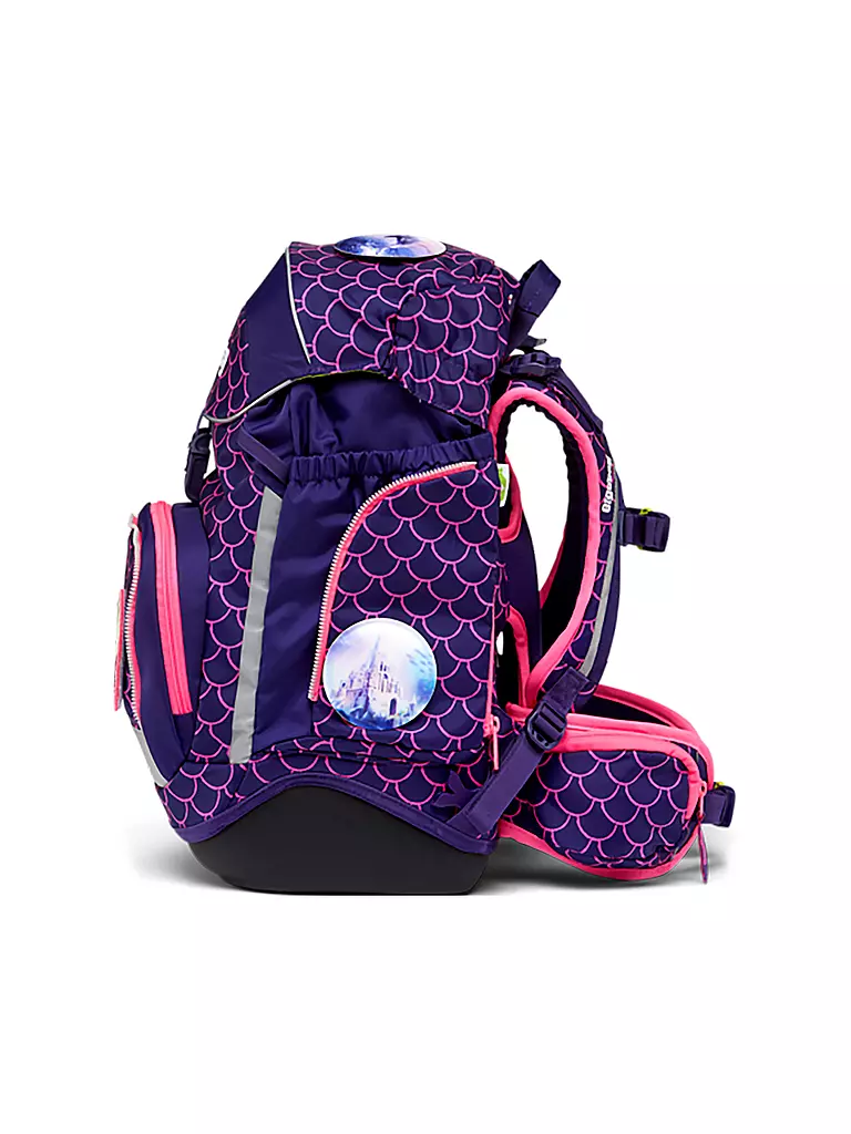 ERGOBAG | Set de cartable 6 pièces MAXI Lumi - PerlentauchBäre | lila